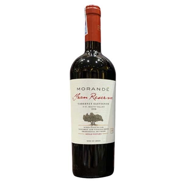 Rượu Vang Chile Morande Gran Reserva Cabernet Sauvignon 14% - Chai 750mL