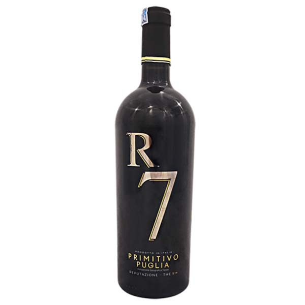 Rượu Vang R7 Primitivo Puglia – Chai 750ml 