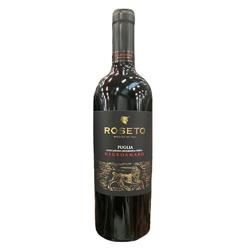 Rượu Vang Roseto Negroamaro 15% – Chai 750ml
